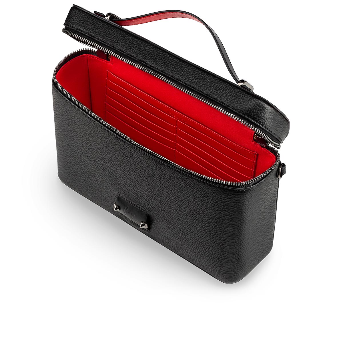 Black Men's Christian Louboutin Kypipouch Messenger Bags | C0HPhv34