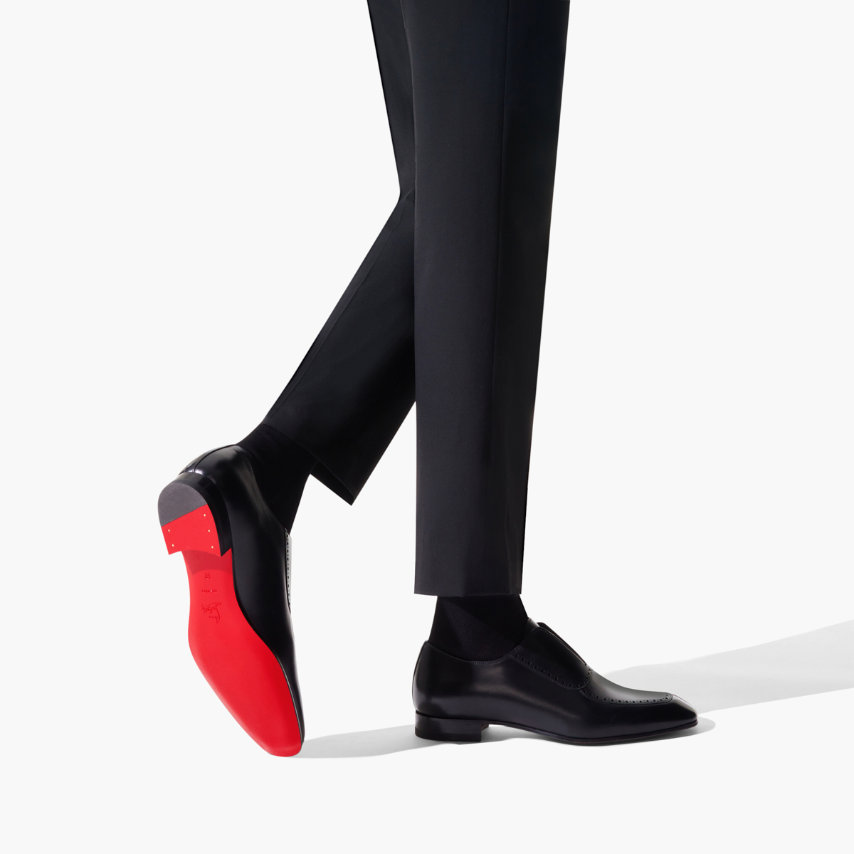 Black Men's Christian Louboutin Lafitte On Buckles & Lace-ups | I6nU8ge8