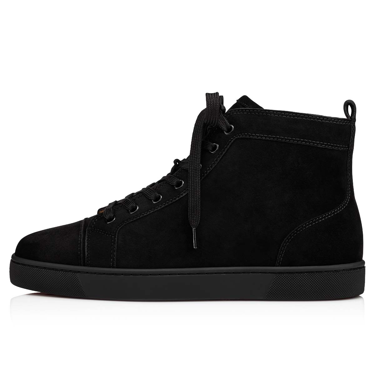 Black Men's Christian Louboutin Louis High Top Sneakers | NGTeiijO