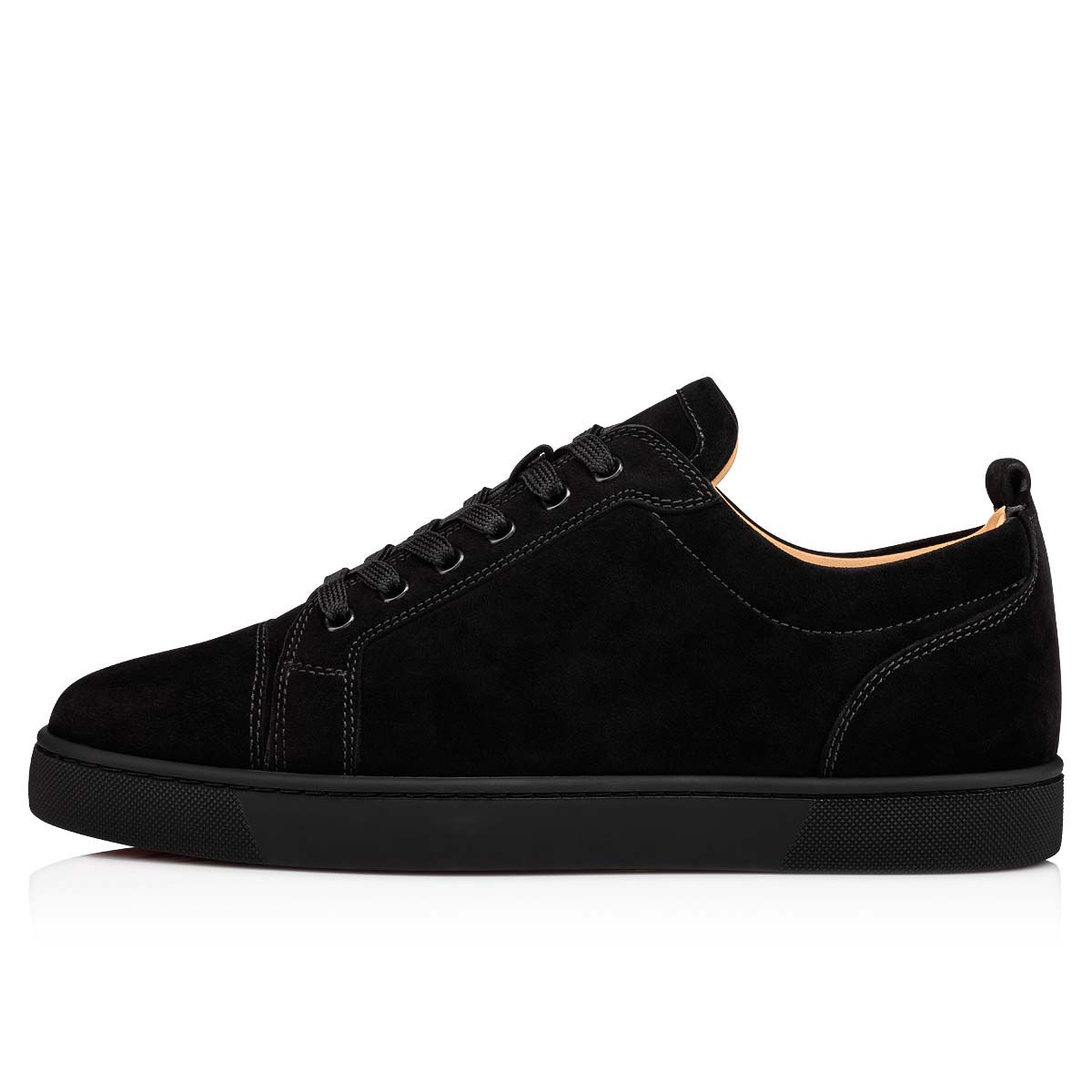 Black Men's Christian Louboutin Louis Junior Low Top Sneakers | Pc1ftGgC