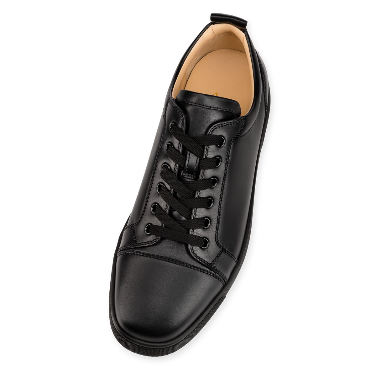 Black Men's Christian Louboutin Louis Junior Low Top Sneakers | jgfs49uH