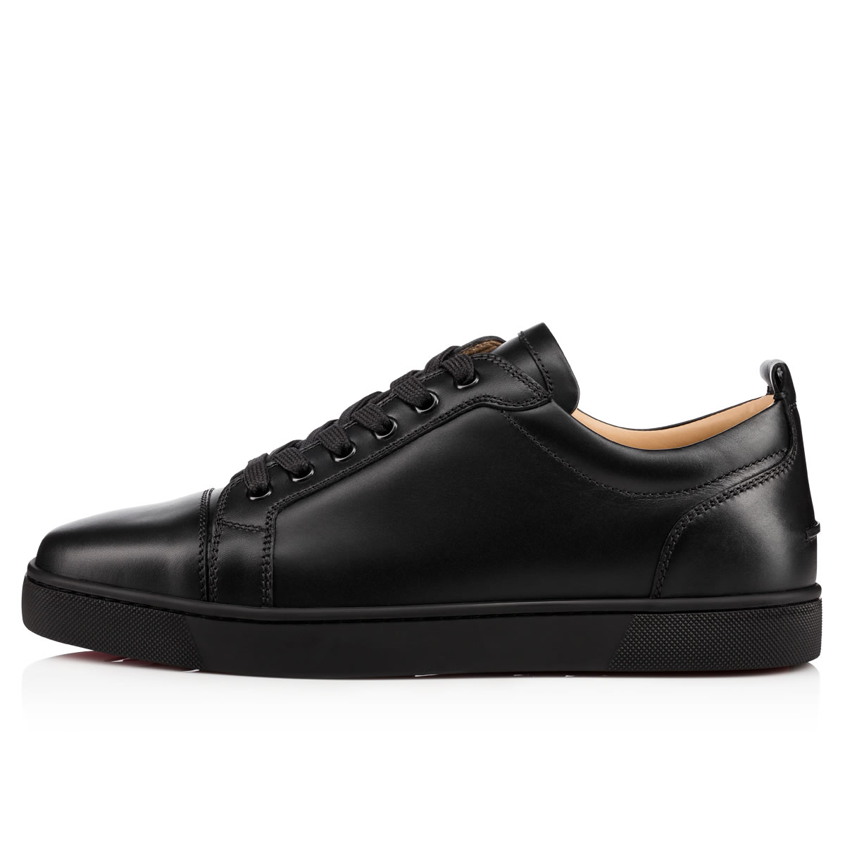 Black Men's Christian Louboutin Louis Junior Low Top Sneakers | jgfs49uH