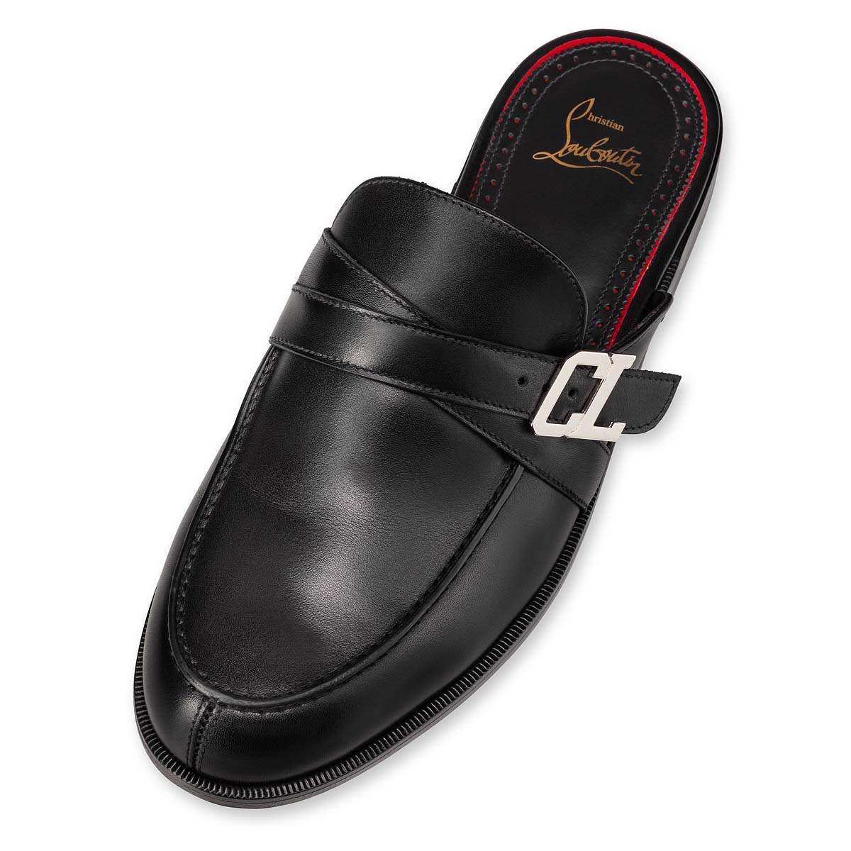 Black Men's Christian Louboutin Muloman Loafers & Slip-ons | MDX2p89K