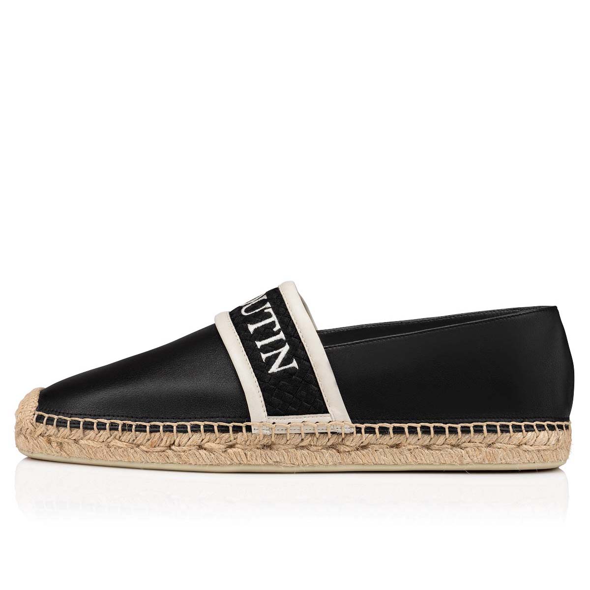 Black Men's Christian Louboutin Nanoletta Espadrilles | rycAhHIH