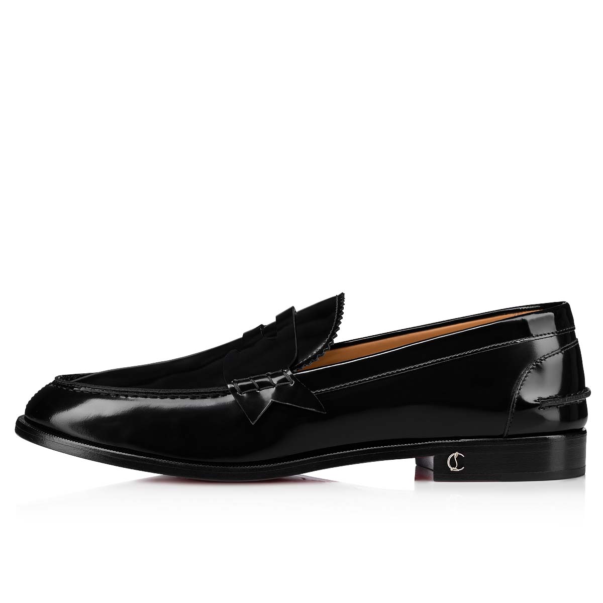 Black Men's Christian Louboutin No Penny Loafers & Slip-ons | NjuCzEzb