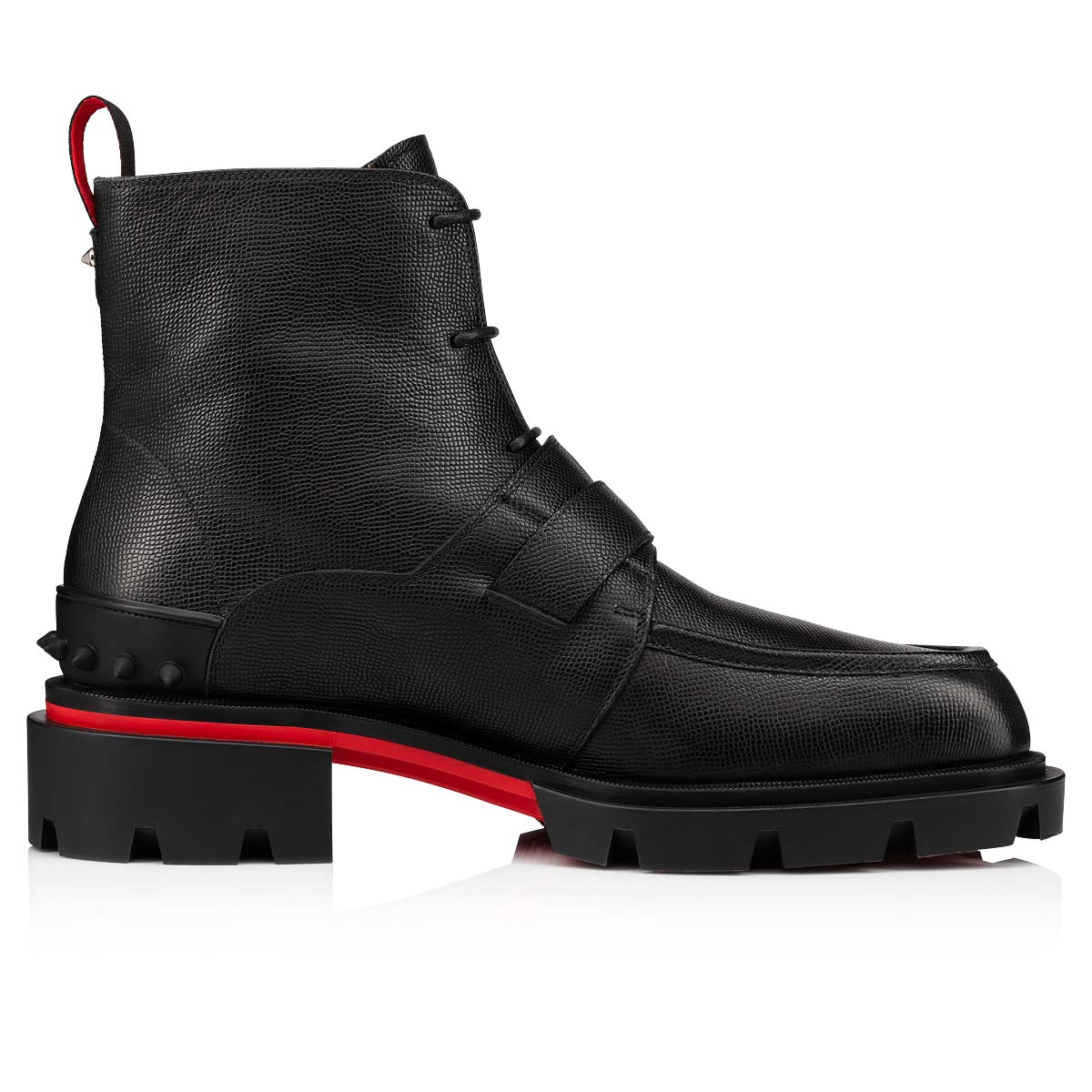 Black Men's Christian Louboutin Our Georges B Ankle Boots | T8BltJGV