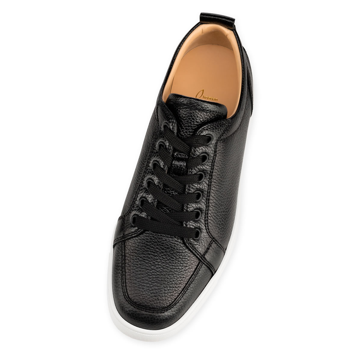 Black Men's Christian Louboutin Rantulow Low Top Sneakers | uozZnza4