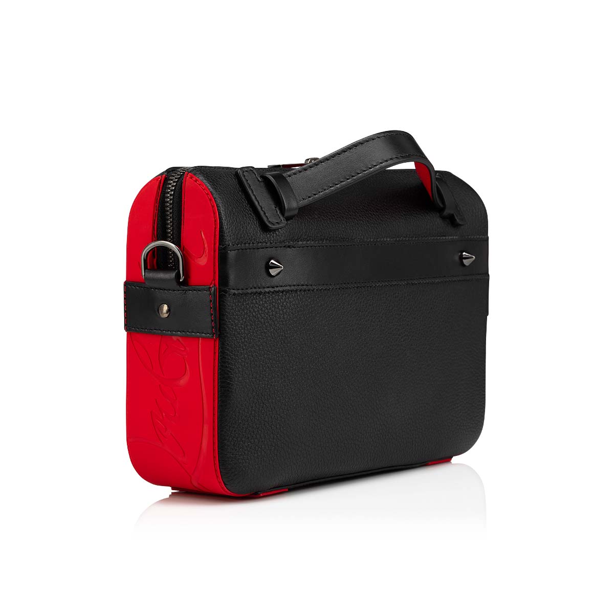 Black Men's Christian Louboutin Ruisbuddy Messenger Bags | 1SffQplu