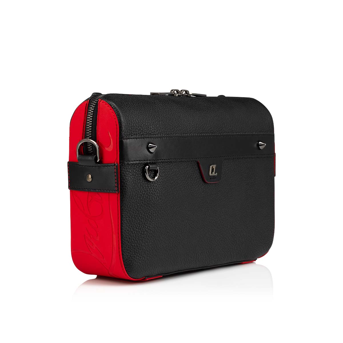 Black Men's Christian Louboutin Ruisbuddy Messenger Bags | 1SffQplu