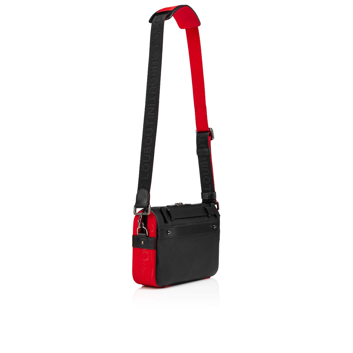 Black Men's Christian Louboutin Ruisbuddy Messenger Bags | 1SffQplu