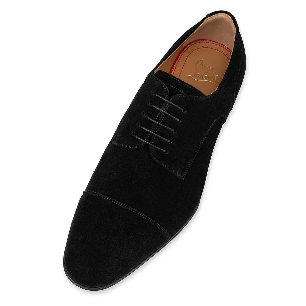 Black Men's Christian Louboutin Surcity Buckles & Lace-ups | dwtKos8t