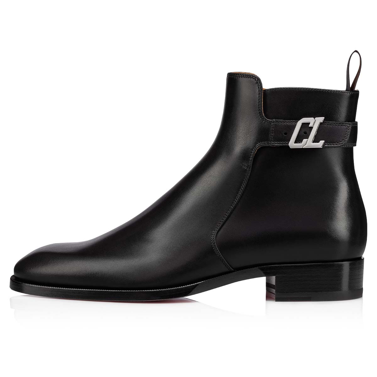 Black Men's Christian Louboutin Validobi Ankle Boots | 2mstkIW7