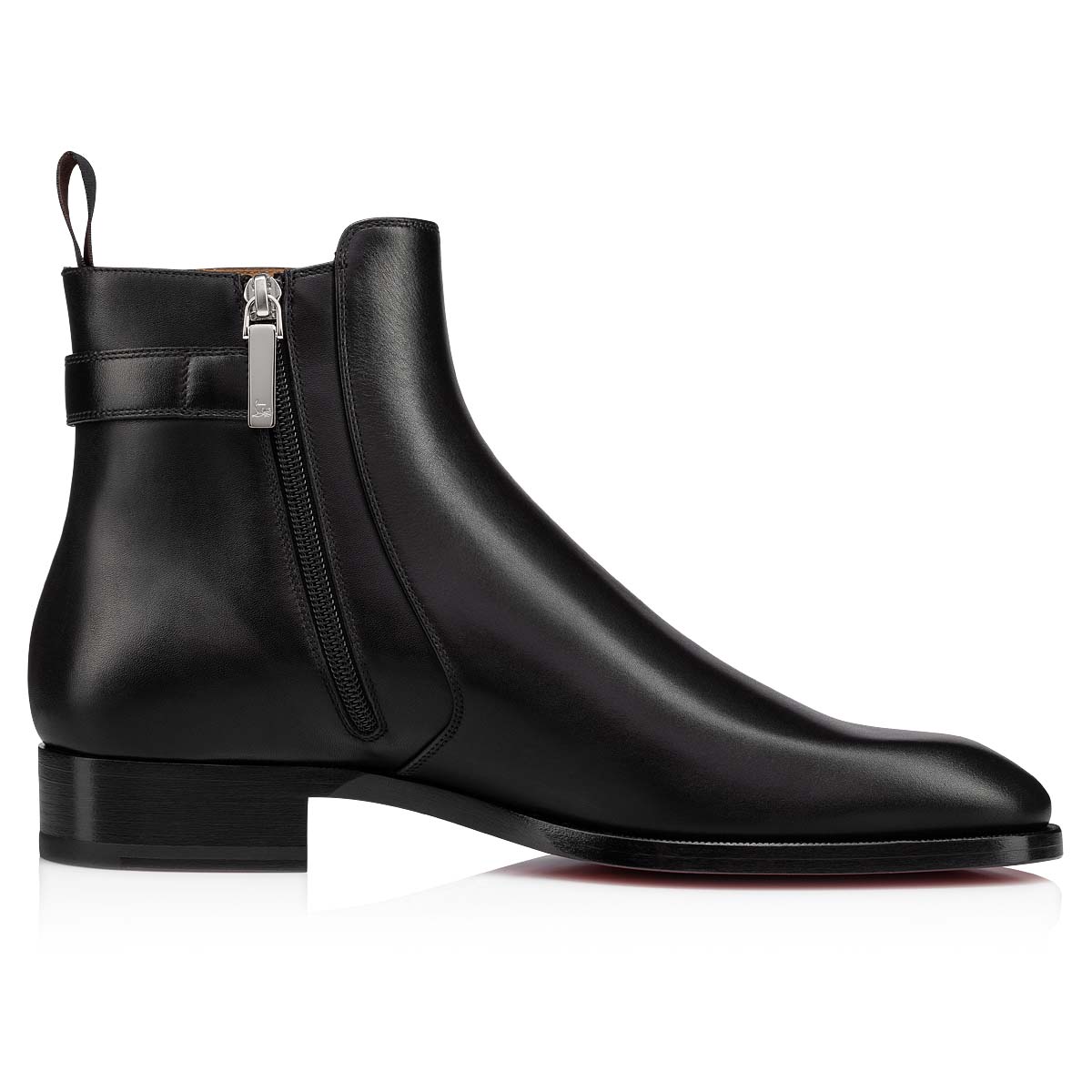 Black Men's Christian Louboutin Validobi Ankle Boots | 2mstkIW7