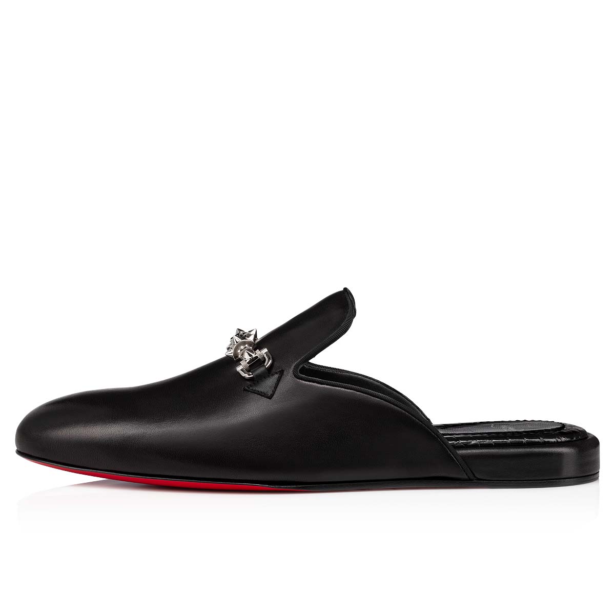 Black / Silver Men's Christian Louboutin Coolito Swing Loafers & Slip-ons | ZeIat0XG