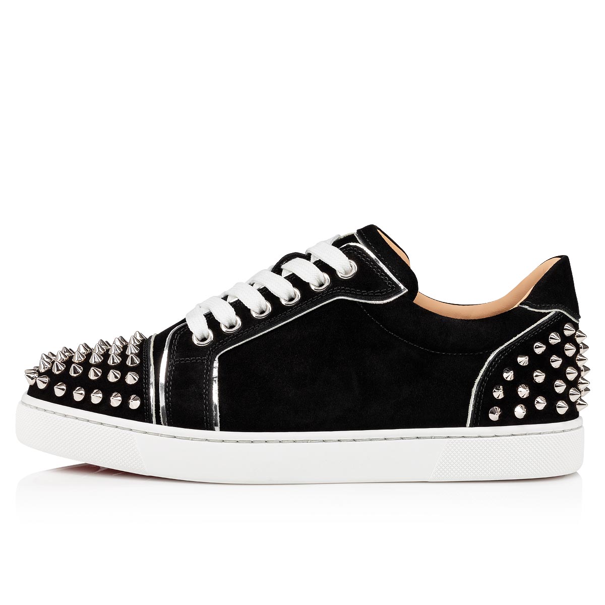 Black / Silver Women's Christian Louboutin Vieira 2 Sneakers | 8TP155R5