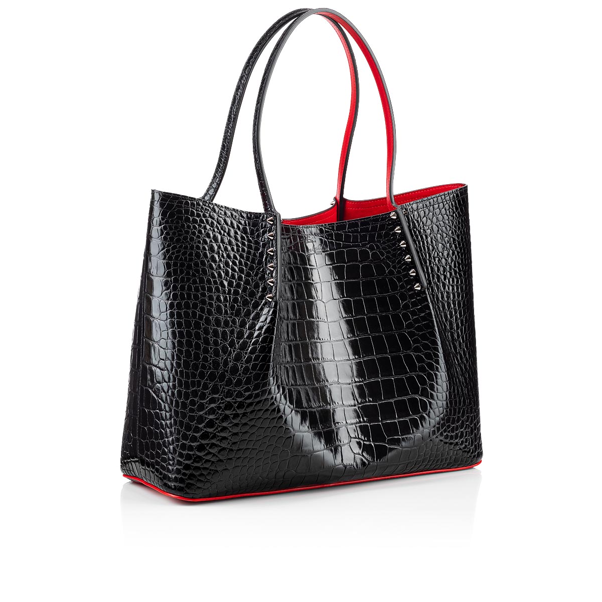 Black Women's Christian Louboutin Cabarock Large Totes | qWaX0gCa