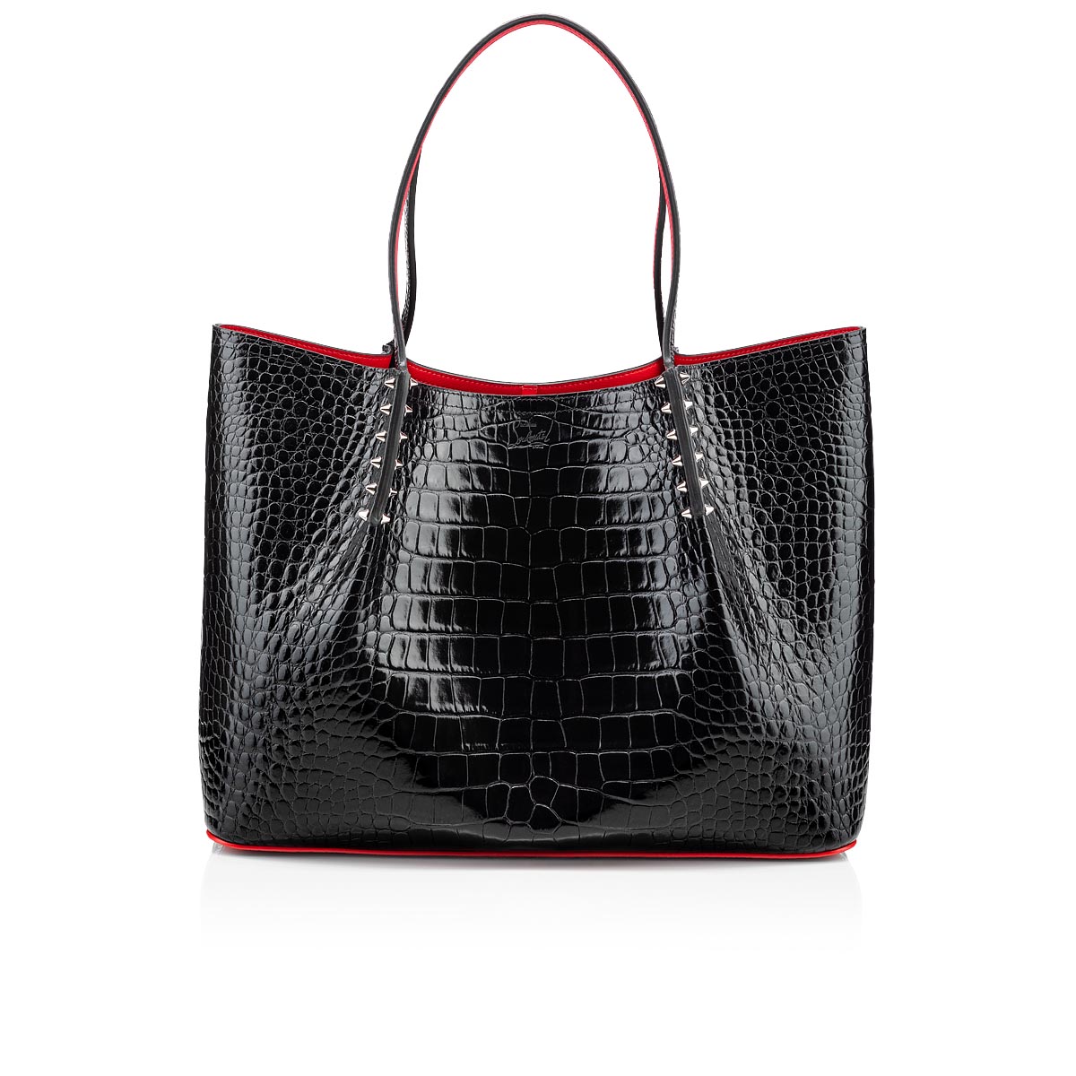 Black Women\'s Christian Louboutin Cabarock Large Totes | qWaX0gCa