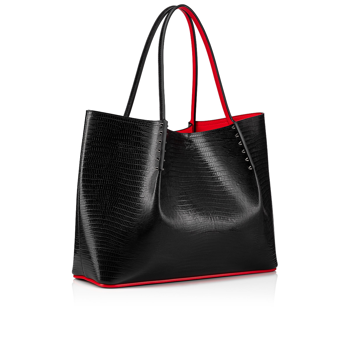 Black Women's Christian Louboutin Cabarock Large Totes | vkSS78hR