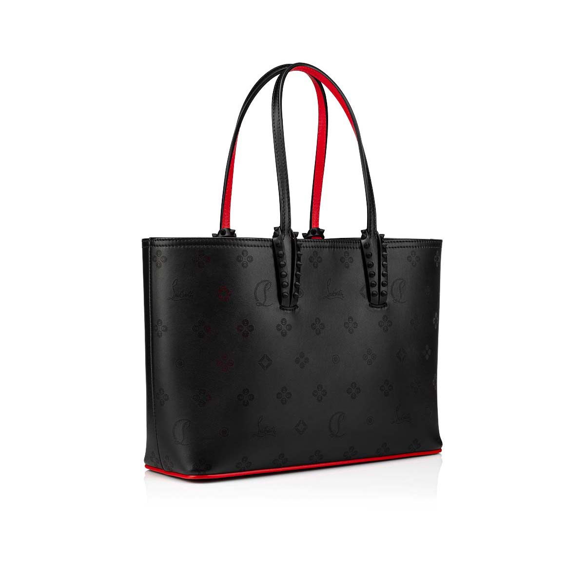 Black Women's Christian Louboutin Cabata Small Totes | 4RAq0gyI