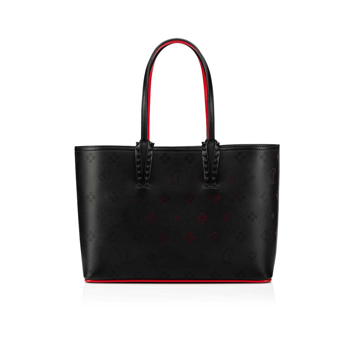 Black Women's Christian Louboutin Cabata Small Totes | 4RAq0gyI