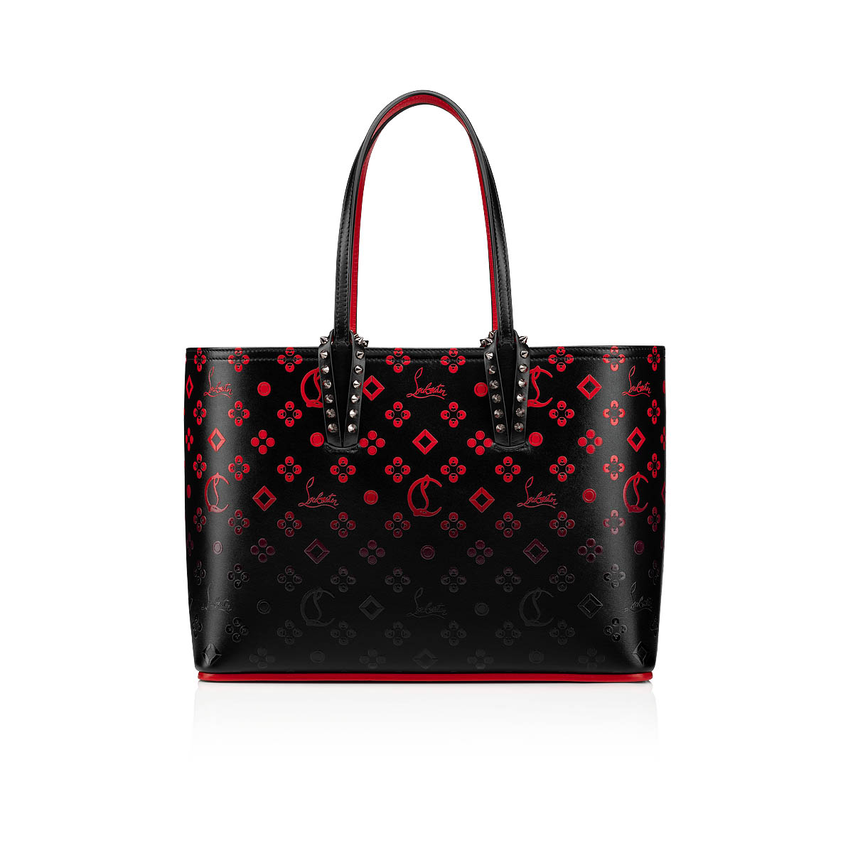 Black Women\'s Christian Louboutin Cabata Small Totes | M58y2Uos