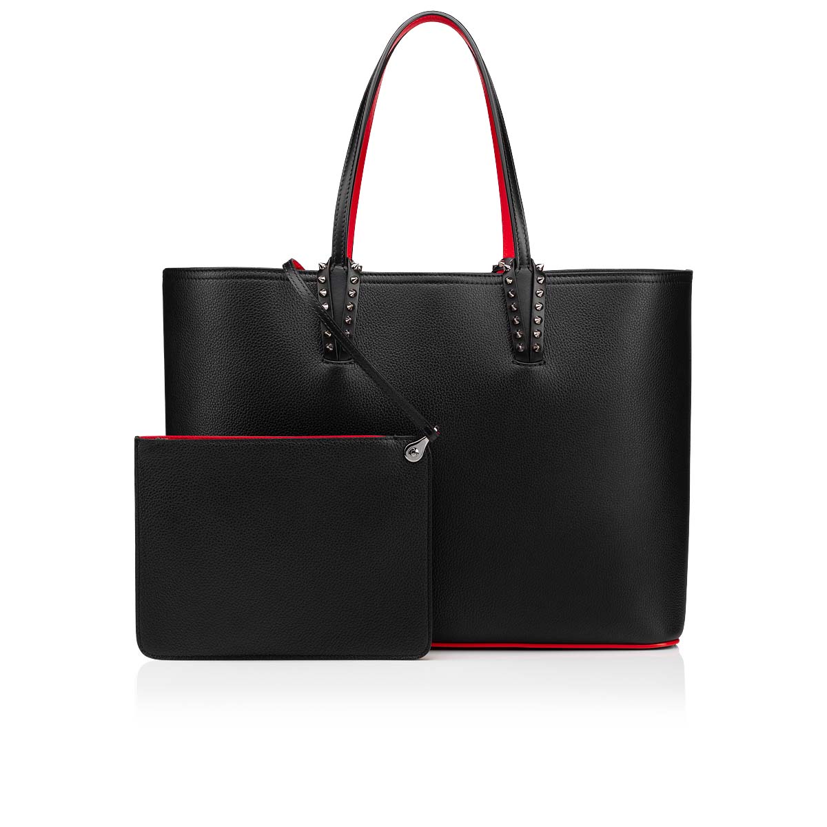 Black Women's Christian Louboutin Cabata Totes | iSbysIaR