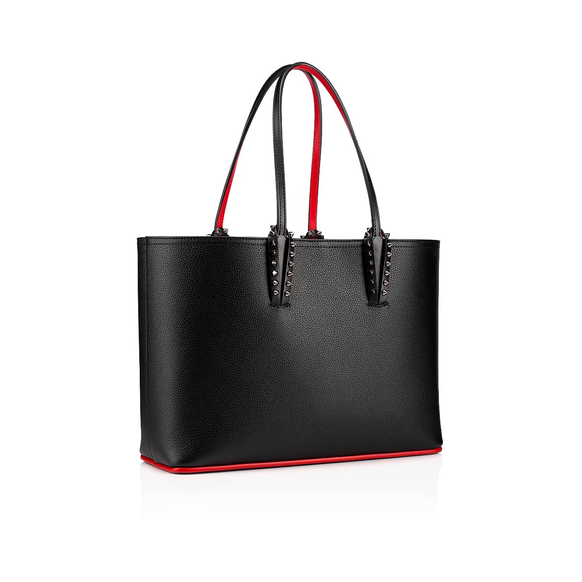 Black Women's Christian Louboutin Cabata Small Totes | rbyP6qdz