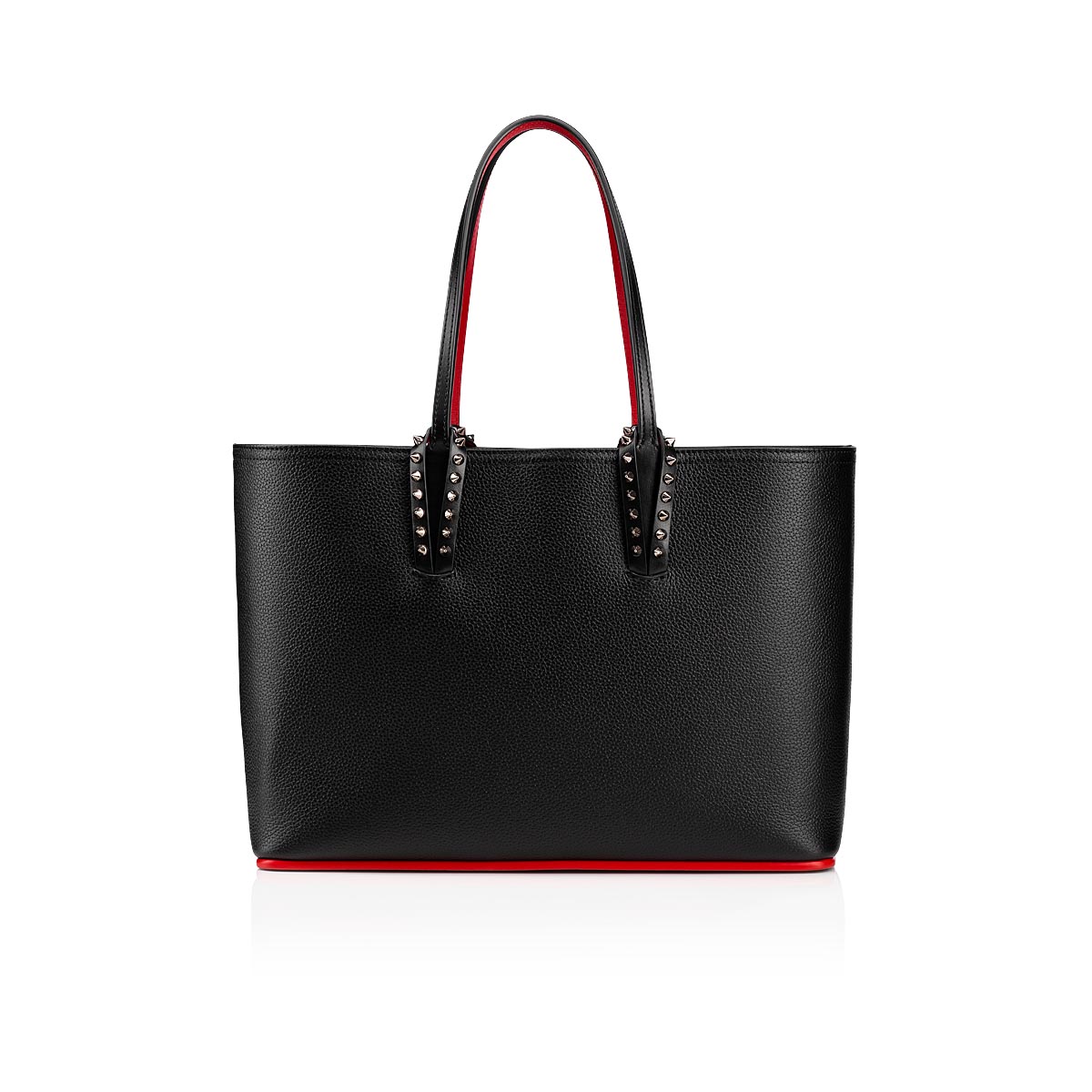 Black Women's Christian Louboutin Cabata Small Totes | rbyP6qdz