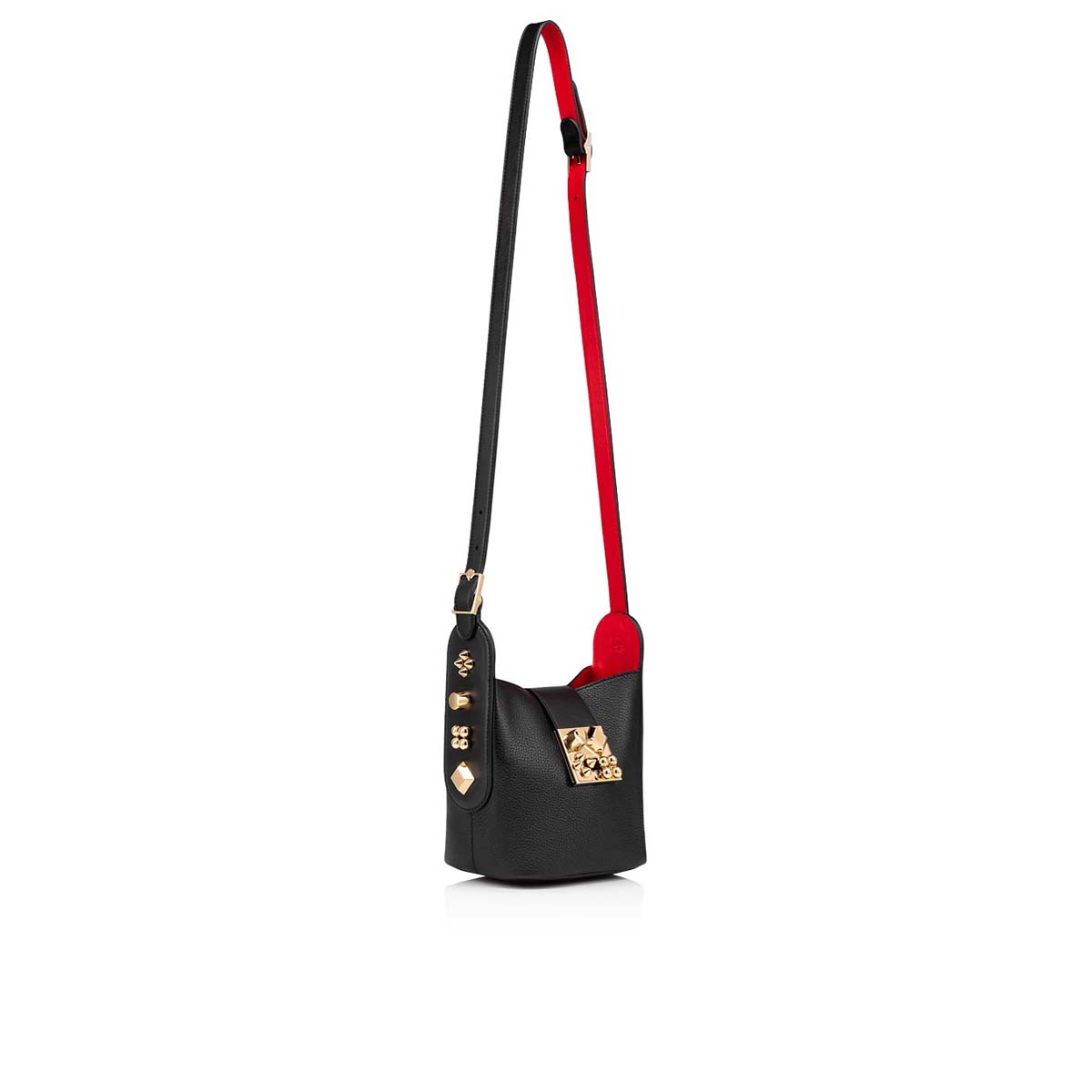 Black Women's Christian Louboutin Carasky Mini Cross-body Bags | ZPwaj571