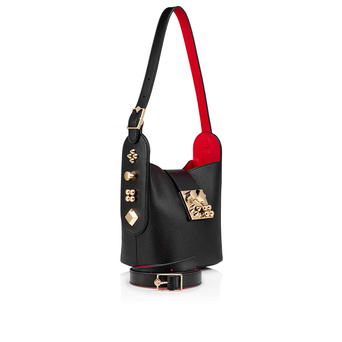 Black Women's Christian Louboutin Carasky Mini Cross-body Bags | ZPwaj571