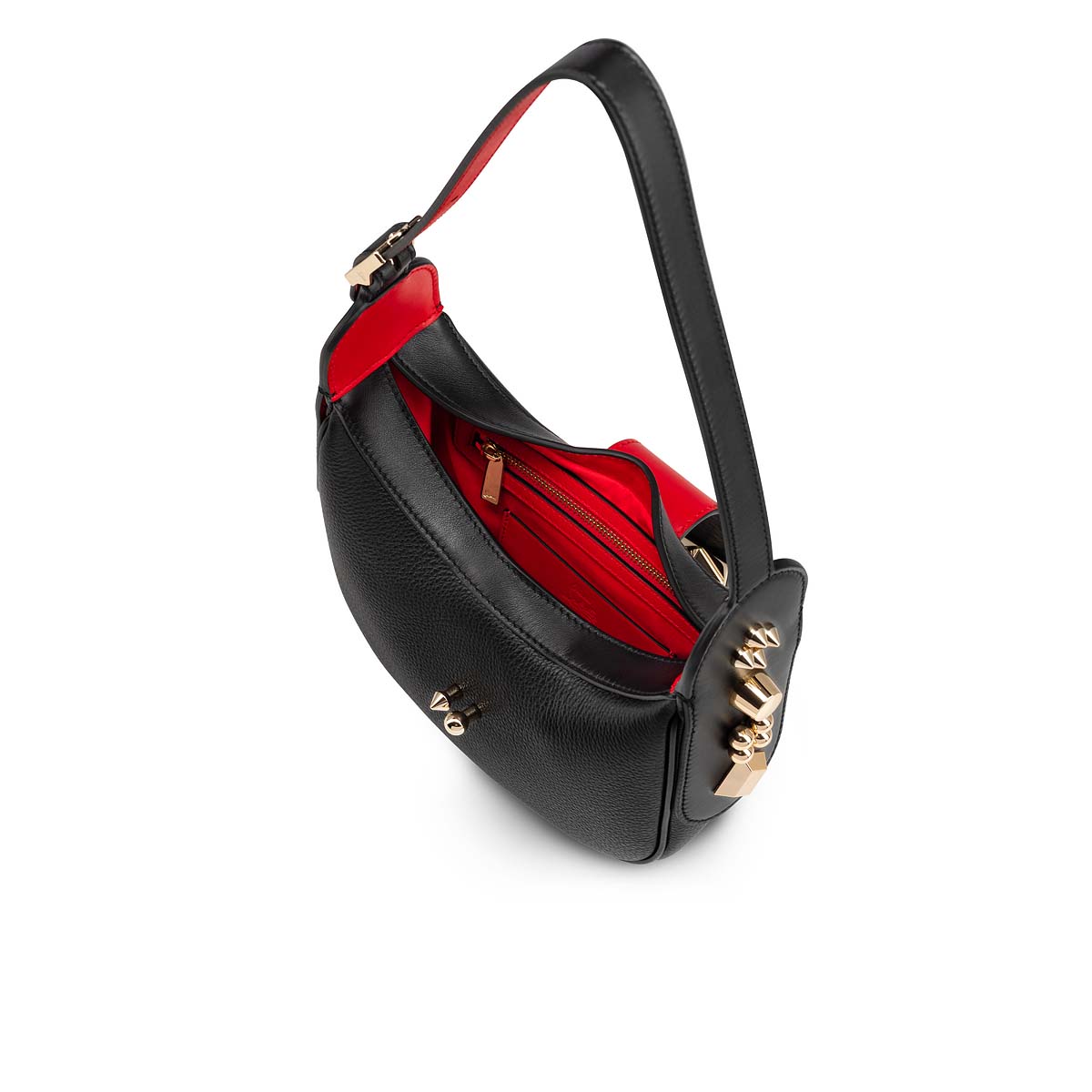 Black Women's Christian Louboutin Carasky Mini Cross-body Bags | gHgpzou9