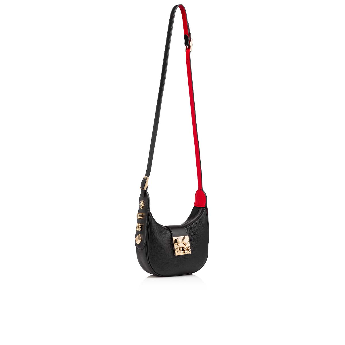 Black Women's Christian Louboutin Carasky Mini Cross-body Bags | gHgpzou9