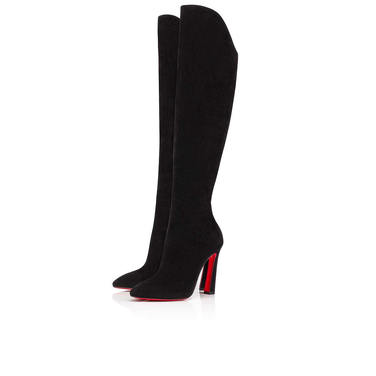 Black Women\'s Christian Louboutin Eleonor Botta Tall Boots | E6JJ6GX2