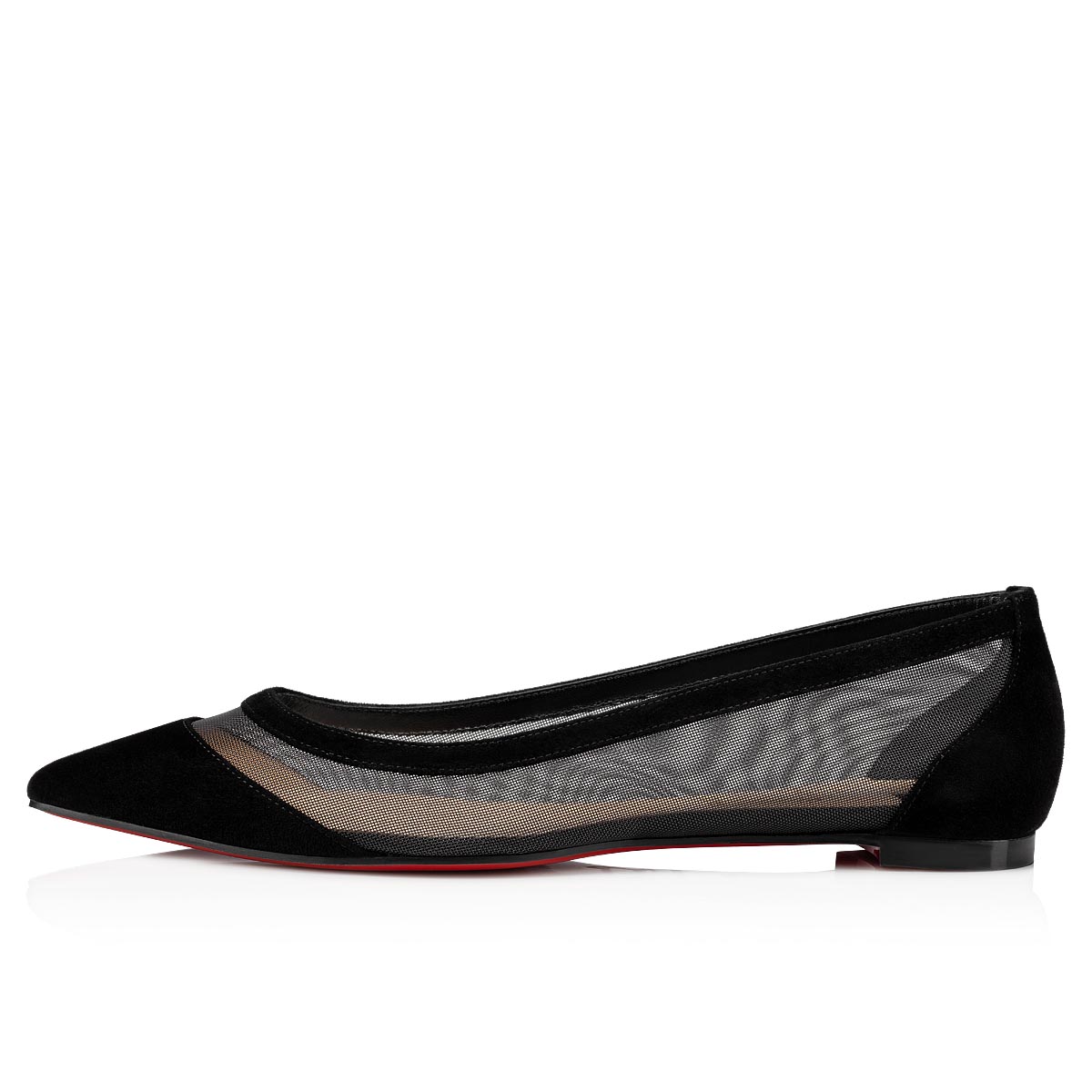 Black Women's Christian Louboutin Galativi Flats | lJKy5PPR