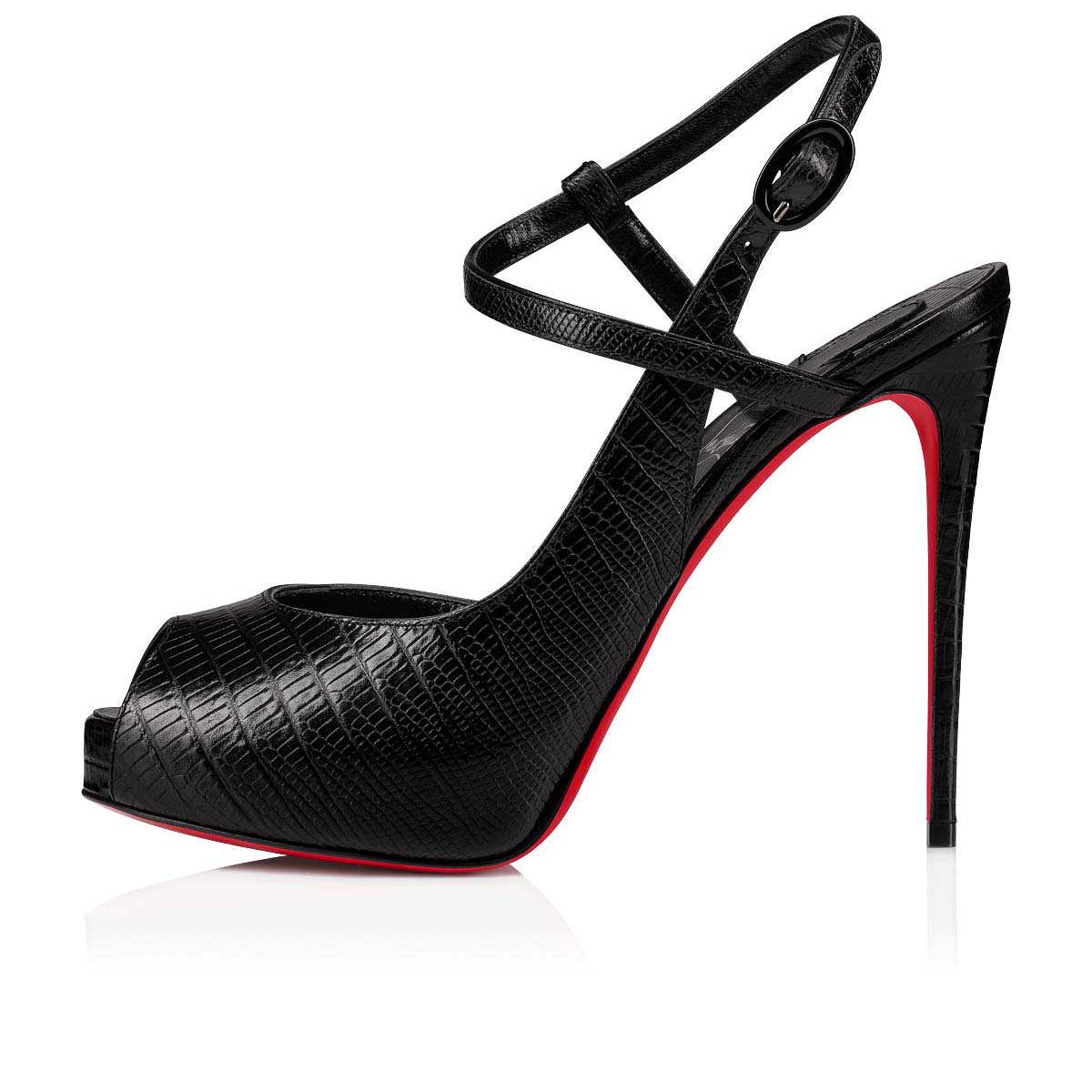 Black Women's Christian Louboutin Jenlove Alta Platforms | KiuuRAfa