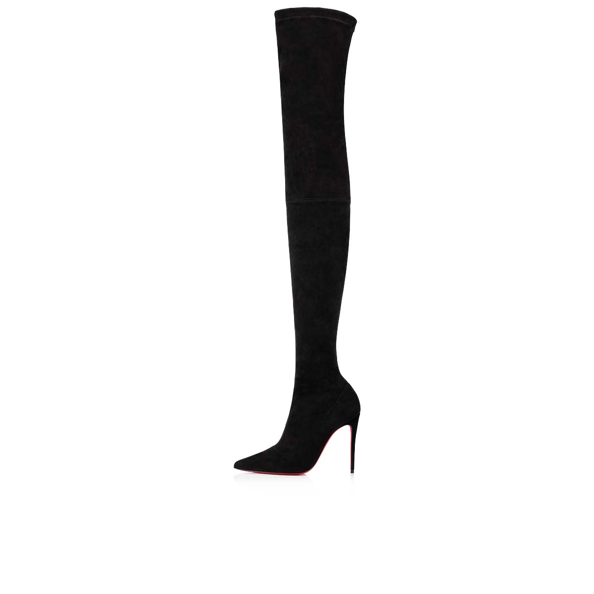 Black Women's Christian Louboutin Kate Botta Tall Boots | IbClzGD3