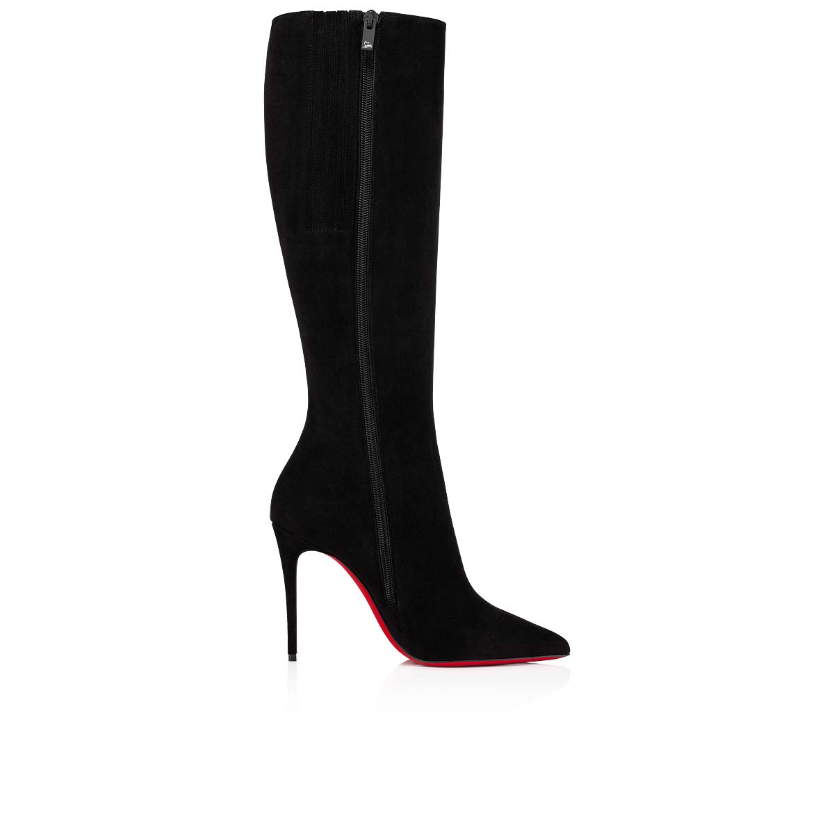 Black Women's Christian Louboutin Kate Botta Tall Boots | pRFzAtYD