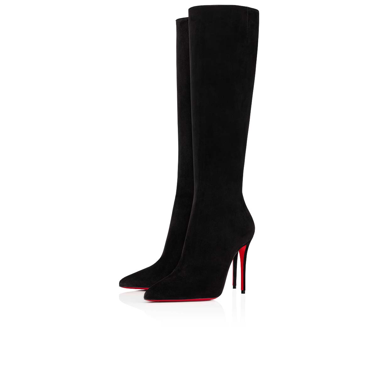 Black Women\'s Christian Louboutin Kate Botta Tall Boots | pRFzAtYD