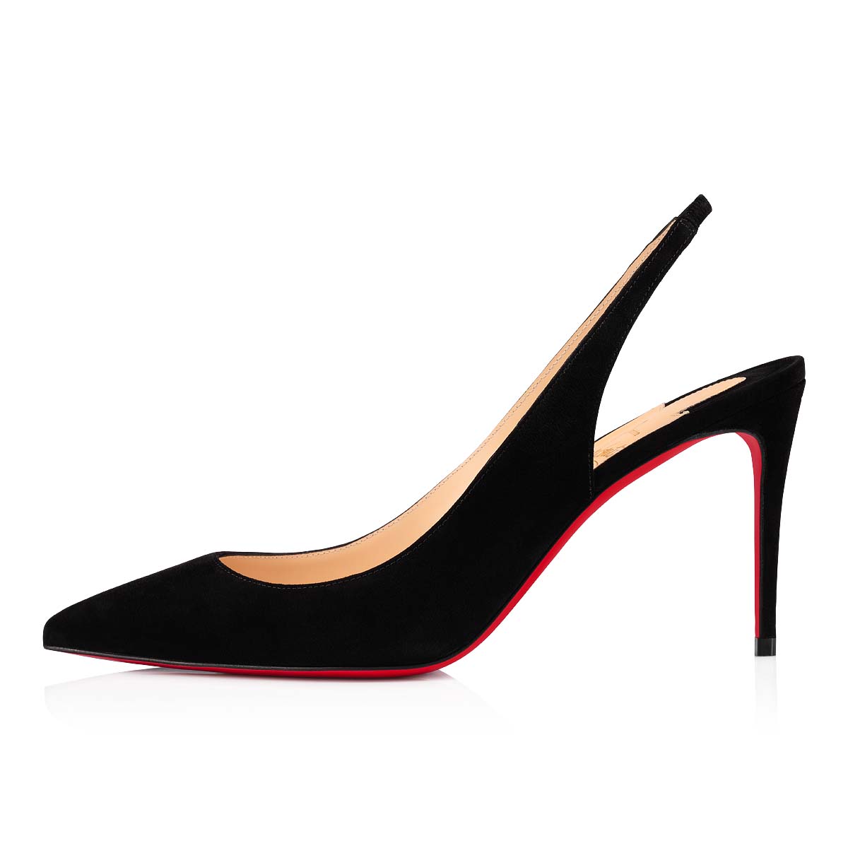 Black Women's Christian Louboutin Kate Sling Heels | DkGZa2KT