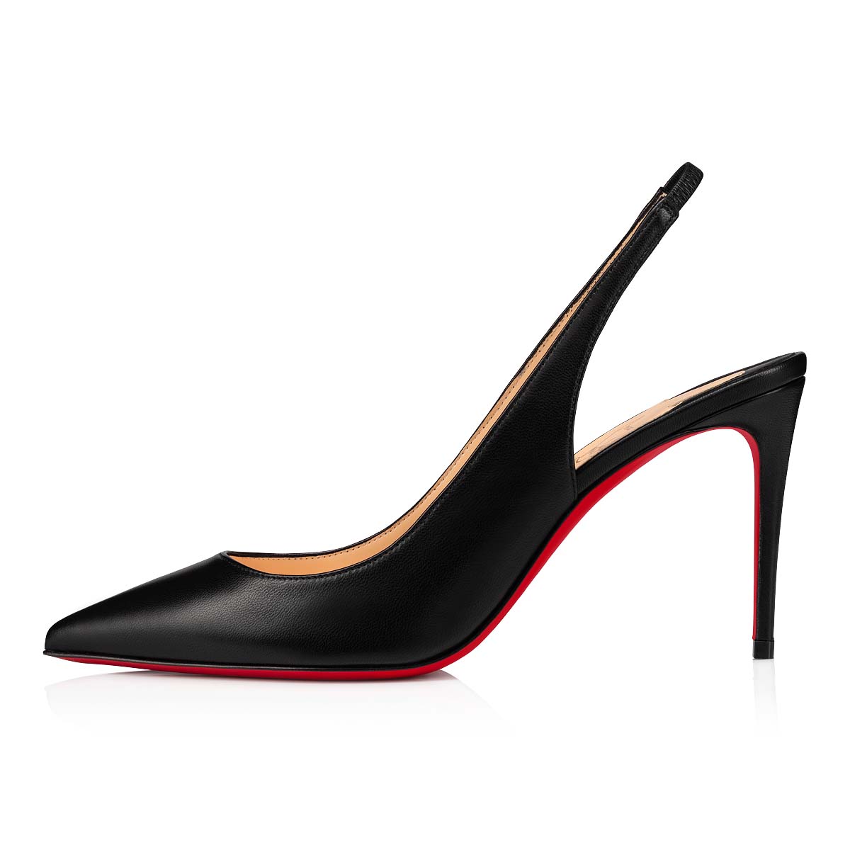 Black Women's Christian Louboutin Kate Sling Heels | NSQ8bLnb