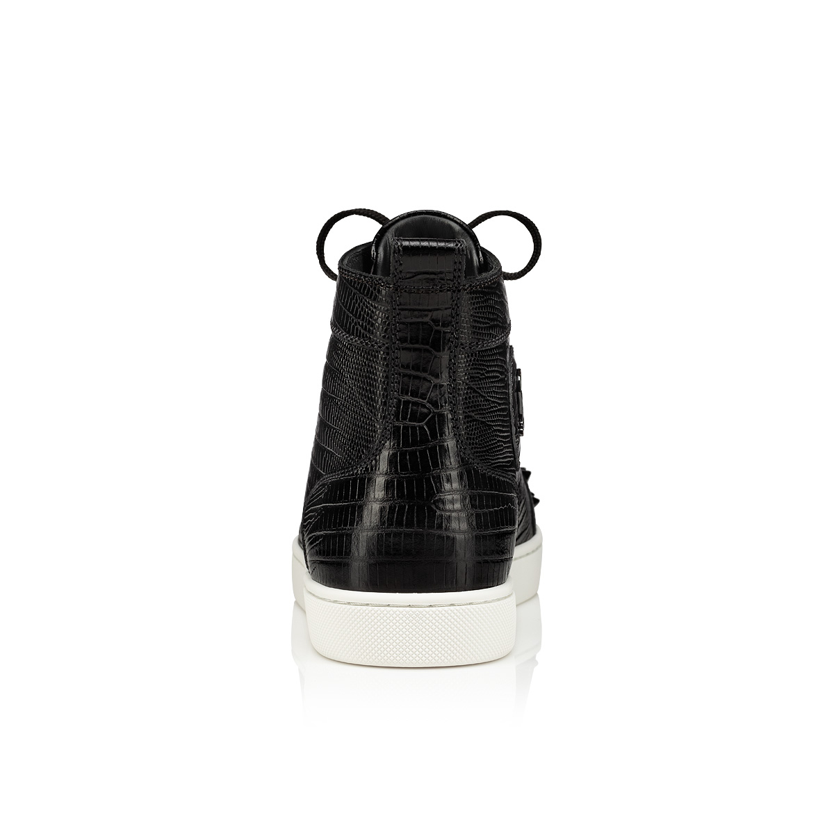 Black Women's Christian Louboutin Lou Spikes Sneakers | AwJawPF6