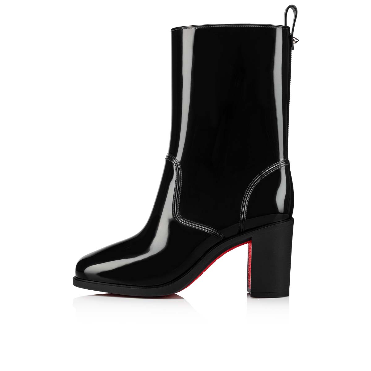 Black Women's Christian Louboutin Loubirain Ankle Boots | SLvEnVmI