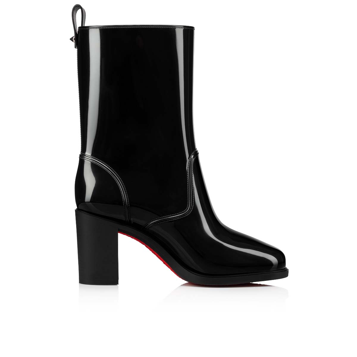 Black Women's Christian Louboutin Loubirain Ankle Boots | SLvEnVmI