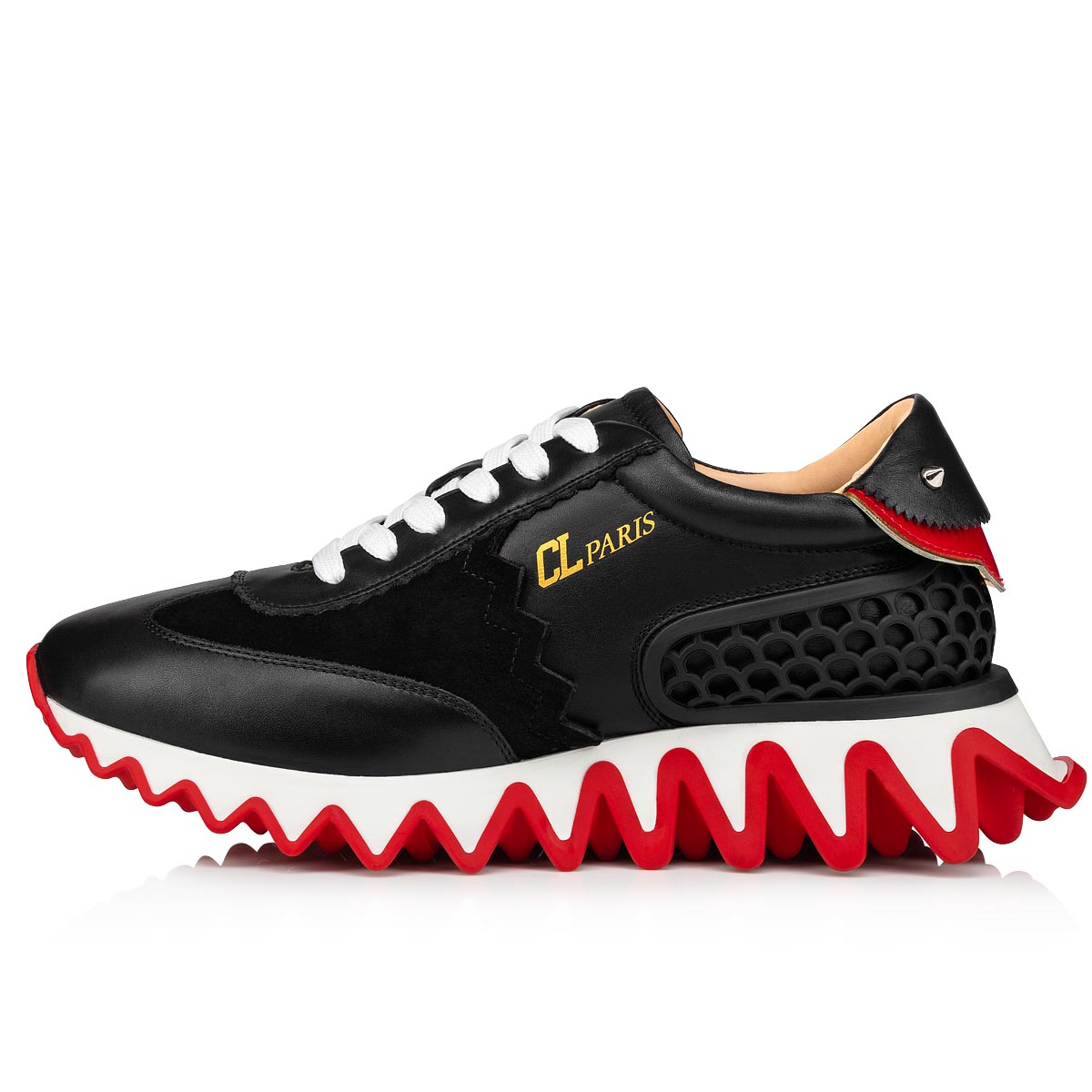 Black Women's Christian Louboutin Loubishark Sneakers | GHzvsefR