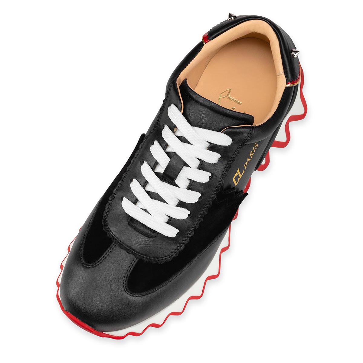 Black Women's Christian Louboutin Loubishark Sneakers | GHzvsefR