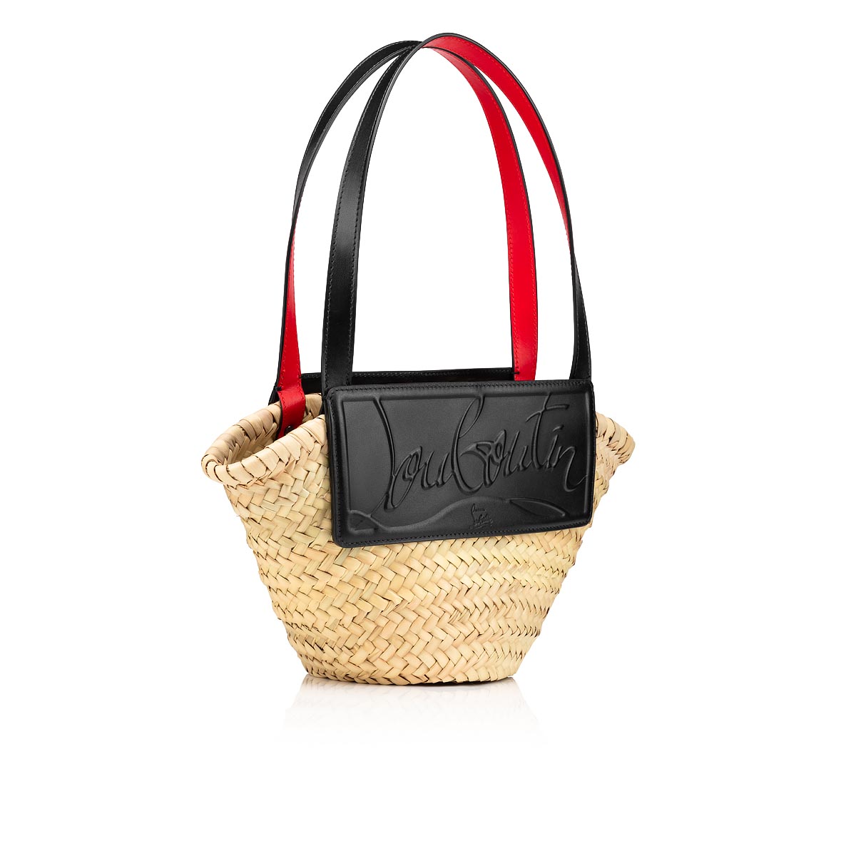 Black Women's Christian Louboutin Loubishore Small Baskets | GO2eXbrA