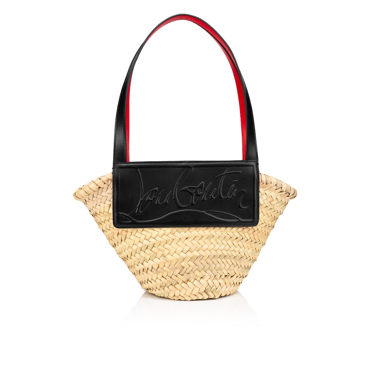 Black Women's Christian Louboutin Loubishore Small Baskets | GO2eXbrA