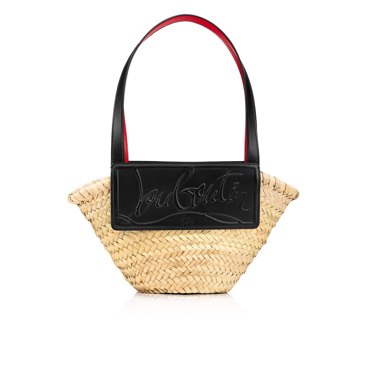 Black Women\'s Christian Louboutin Loubishore Small Baskets | GO2eXbrA