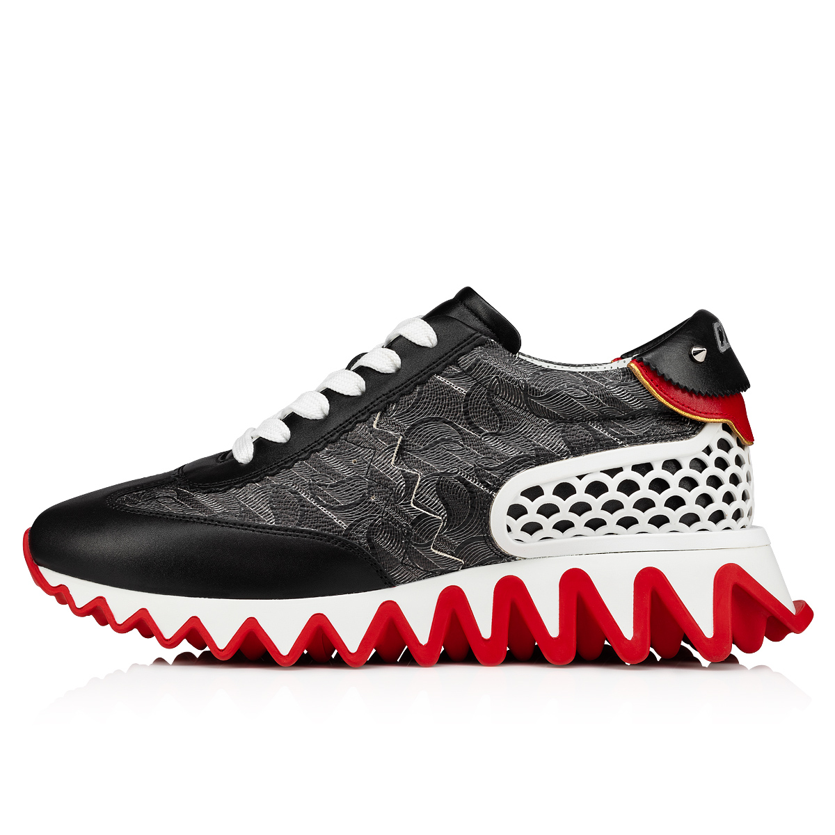 Black Women's Christian Louboutin Loubishark Sneakers | H5f6fhzO