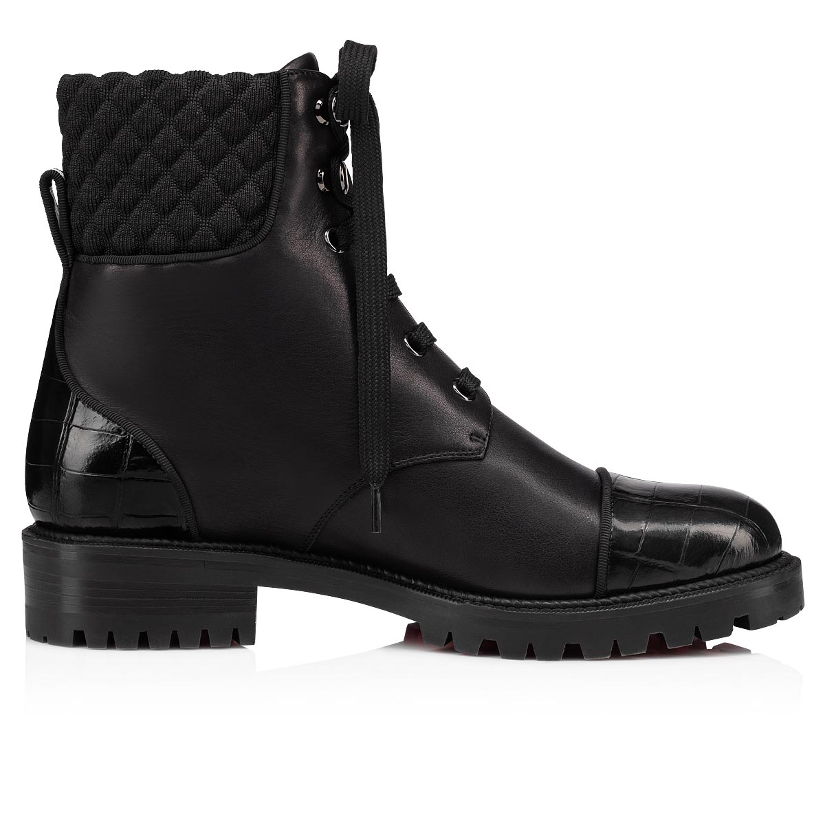 Black Women's Christian Louboutin Mayr Boot Ankle Boots | WS9MUAgr